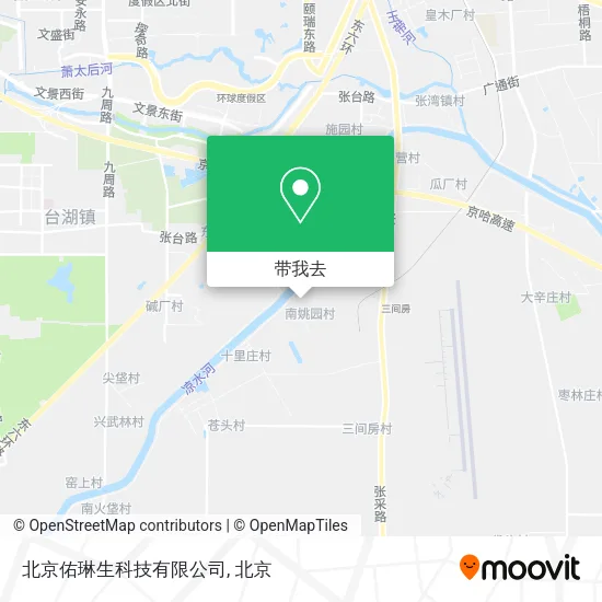 北京佑琳生科技有限公司地图