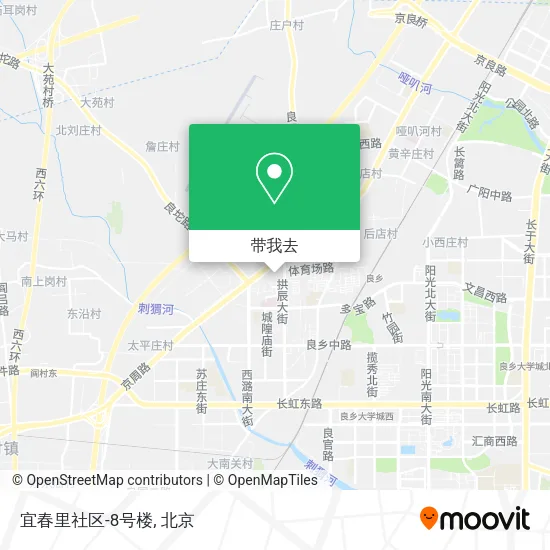 宜春里社区-8号楼地图