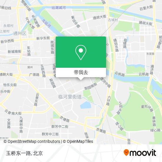 玉桥东一路地图