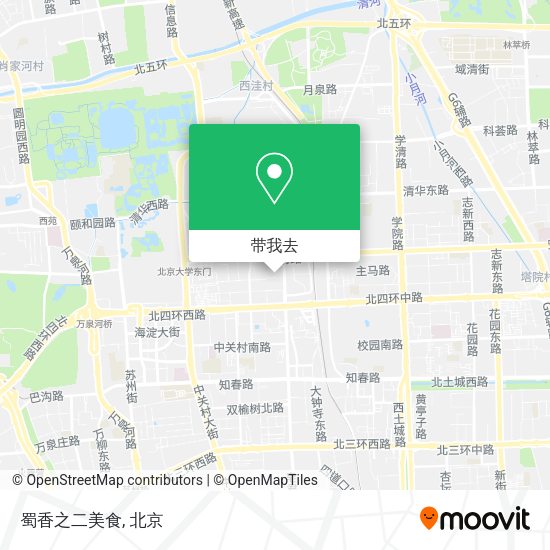 蜀香之二美食地图