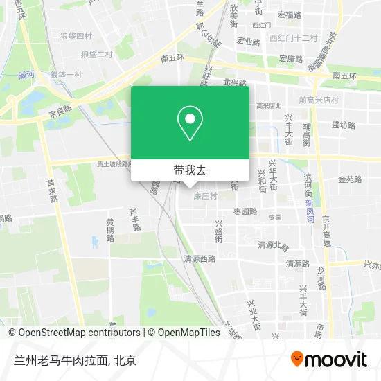 兰州老马牛肉拉面地图