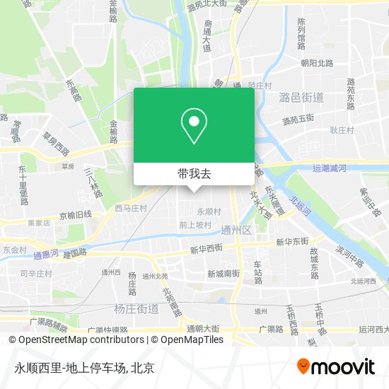 永顺西里-地上停车场地图