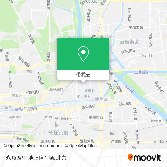 永顺西里-地上停车场地图