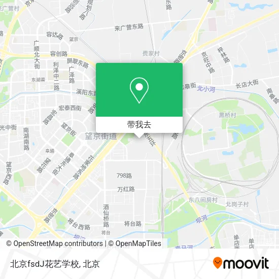 北京fsdJ花艺学校地图