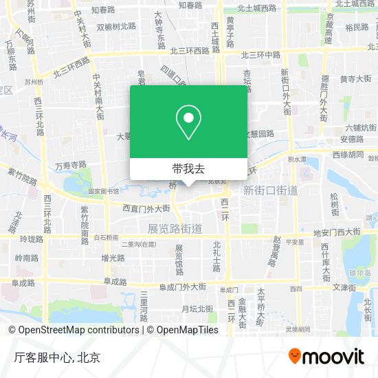厅客服中心地图