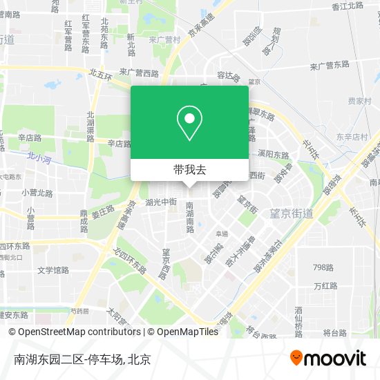 南湖东园二区-停车场地图