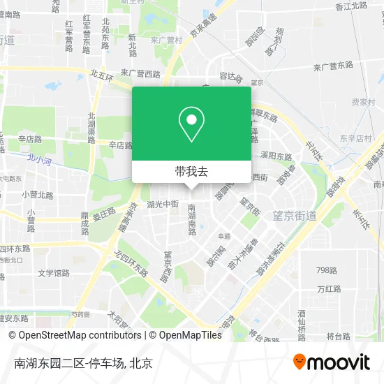 南湖东园二区-停车场地图