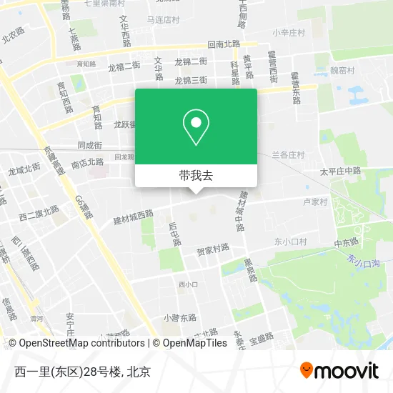 西一里(东区)28号楼地图