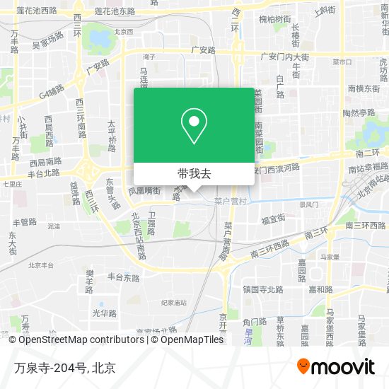 万泉寺-204号地图