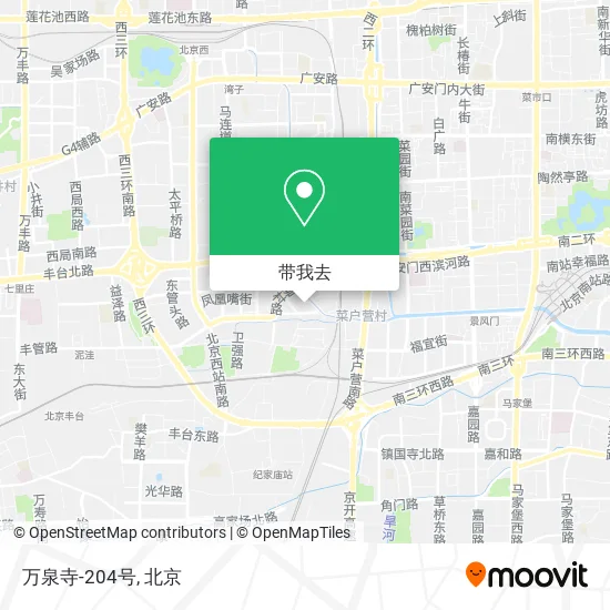 万泉寺-204号地图