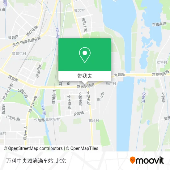 万科中央城滴滴车站地图