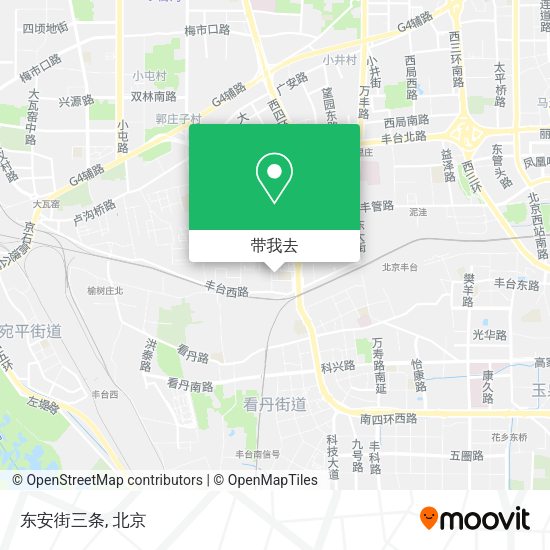 东安街三条地图