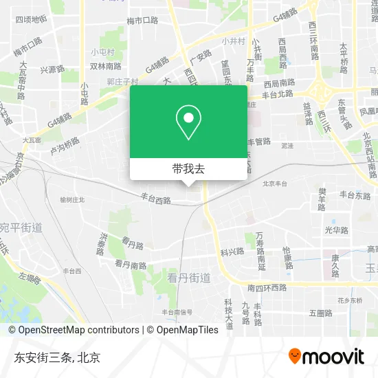 东安街三条地图