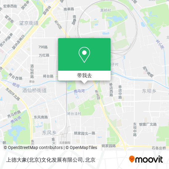 上德大象(北京)文化发展有限公司地图