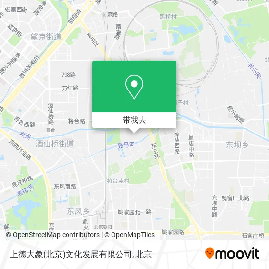 上德大象(北京)文化发展有限公司地图