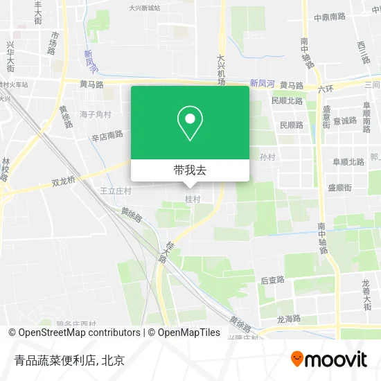 青品蔬菜便利店地图
