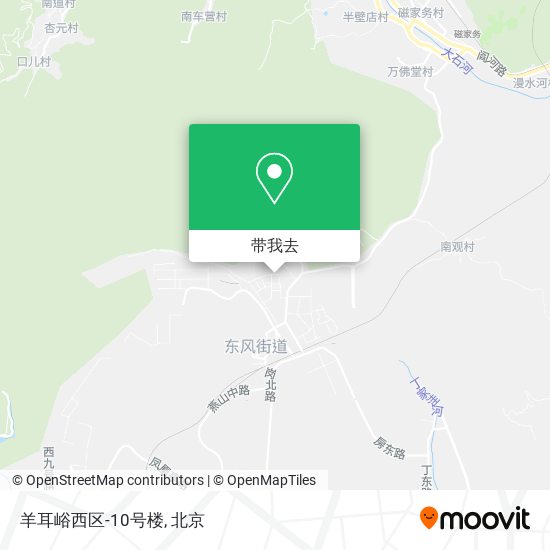 羊耳峪西区-10号楼地图