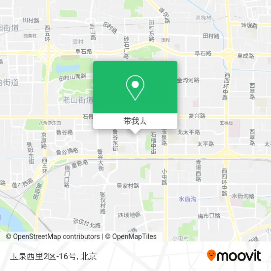玉泉西里2区-16号地图