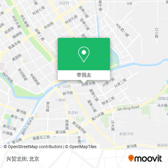 兴贸北街地图