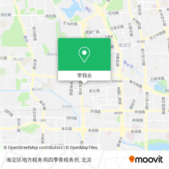 海淀区地方税务局四季青税务所地图