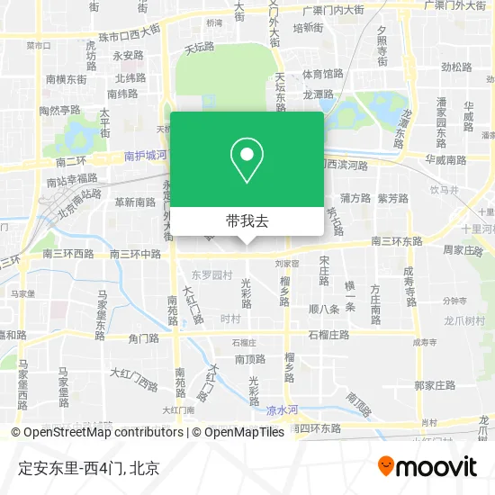 定安东里-西4门地图