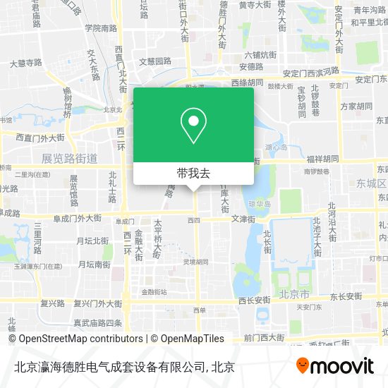 北京瀛海德胜电气成套设备有限公司地图