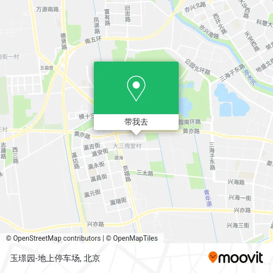 玉璟园-地上停车场地图