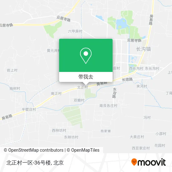 北正村一区-36号楼地图