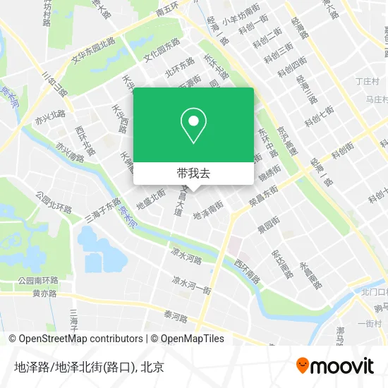地泽路/地泽北街(路口)地图