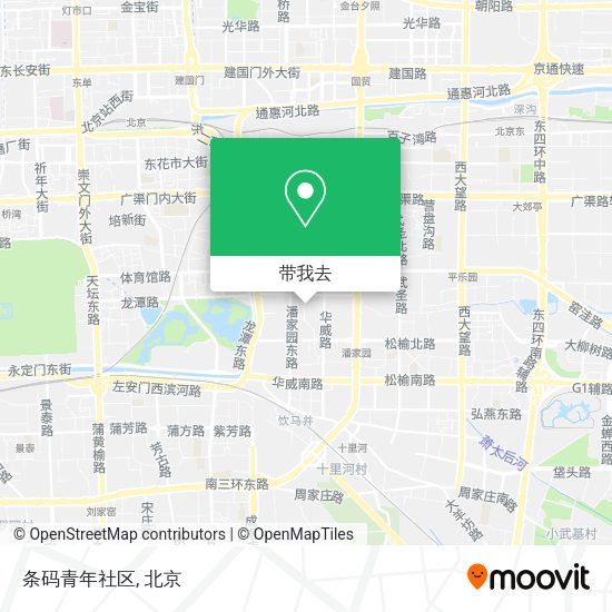 条码青年社区地图