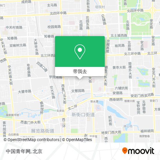 中国青年网地图