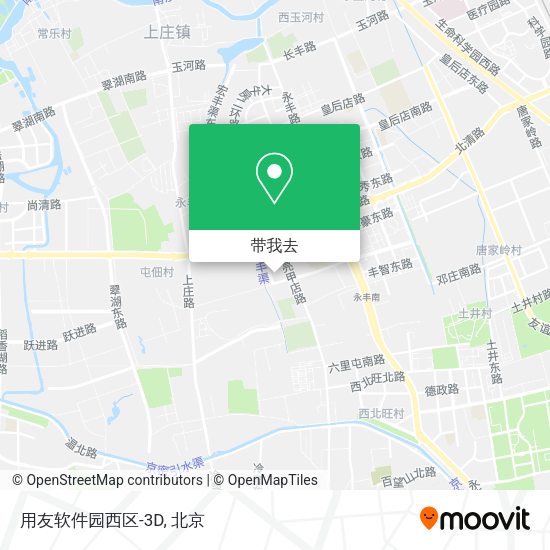 用友软件园西区-3D地图