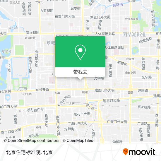 北京住宅标准院地图
