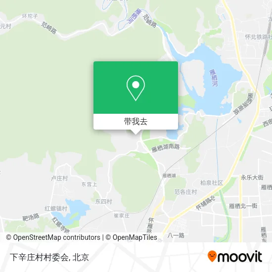 下辛庄村村委会地图
