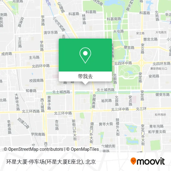 环星大厦-停车场(环星大厦E座北)地图