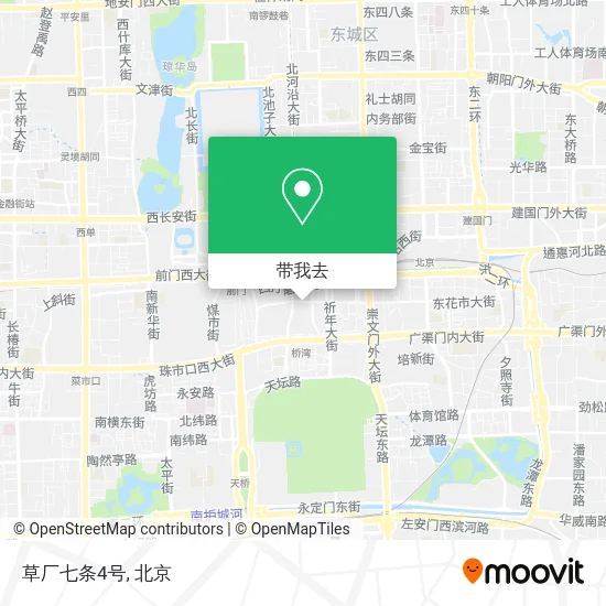 草厂七条4号地图