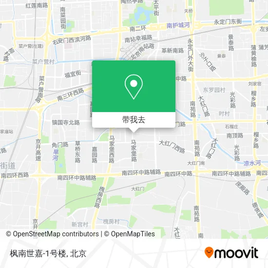 枫南世嘉-1号楼地图