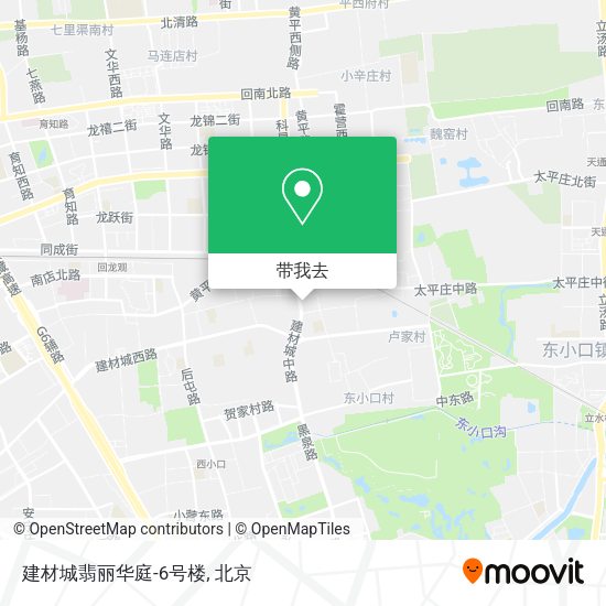 建材城翡丽华庭-6号楼地图