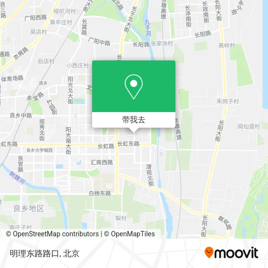 明理东路路口地图