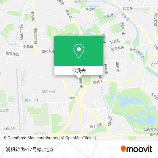 润枫锦尚-17号楼地图