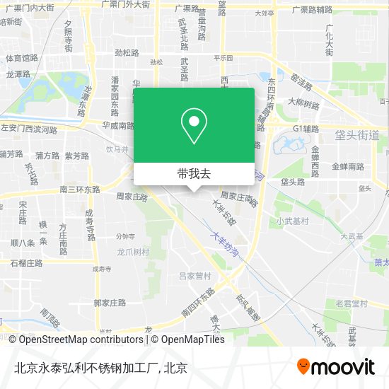 北京永泰弘利不锈钢加工厂地图