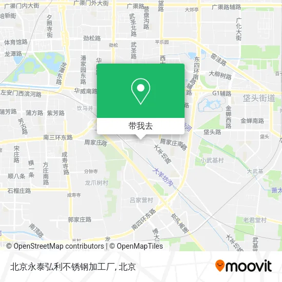 北京永泰弘利不锈钢加工厂地图