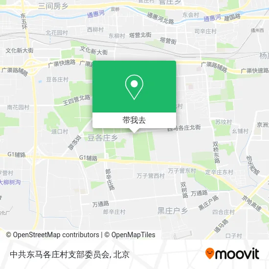 中共东马各庄村支部委员会地图