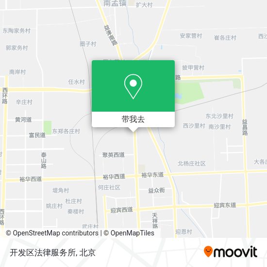 开发区法律服务所地图