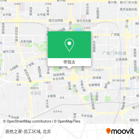 居然之家-员工区域地图