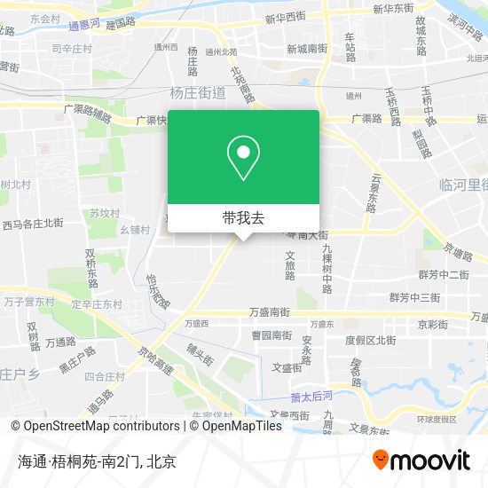 海通·梧桐苑-南2门地图