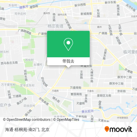 海通·梧桐苑-南2门地图