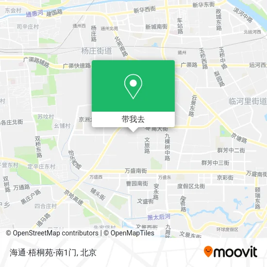 海通·梧桐苑-南1门地图