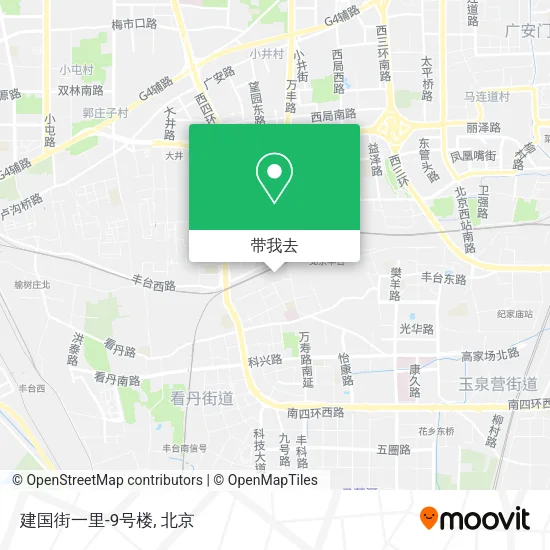建国街一里-9号楼地图