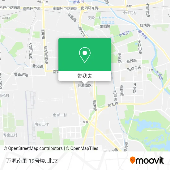 万源南里-19号楼地图